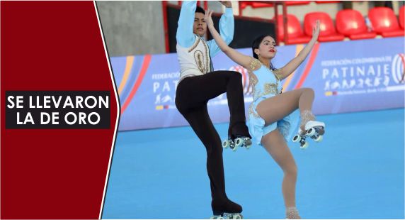 Presea dorada para Colombia en Mundial de Patinaje Artístico 