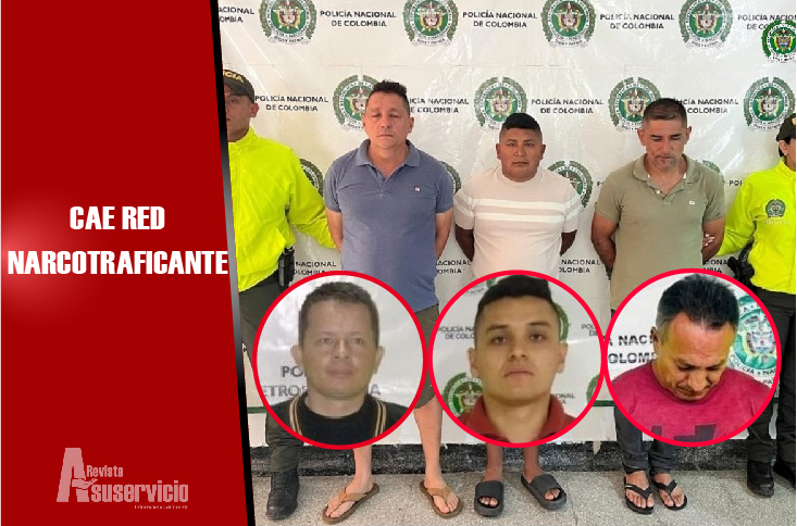 Hombres señalados de producir cocaína a gran escala fueron capturados 