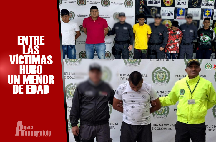 Capturados por asesinar a cuatro personas y lanzar sus cuerpos a un río