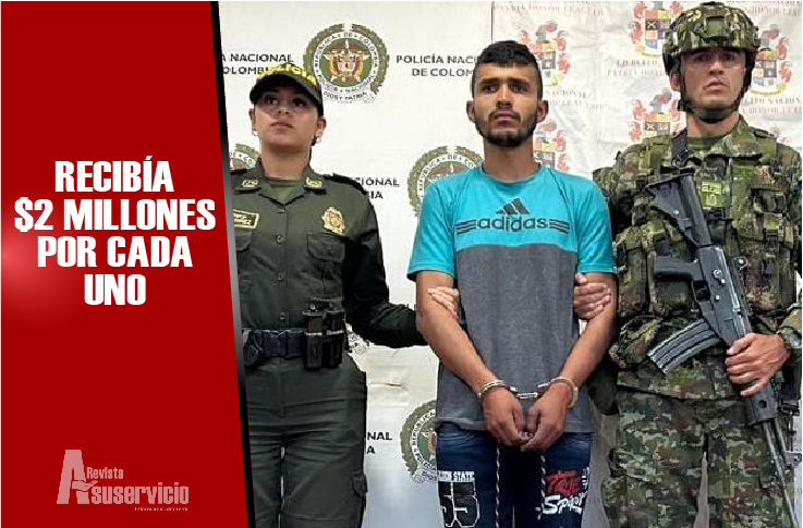 Reclutador de menores para las disidencias fue capturado