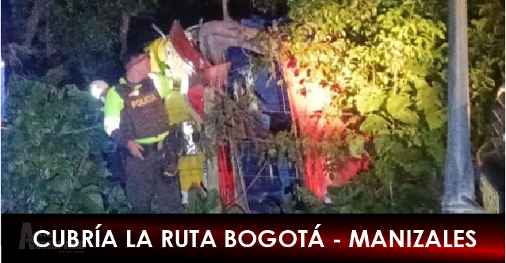 Accidente de bus adscrito a la empresa Rápido Tolima dejó 18 heridos