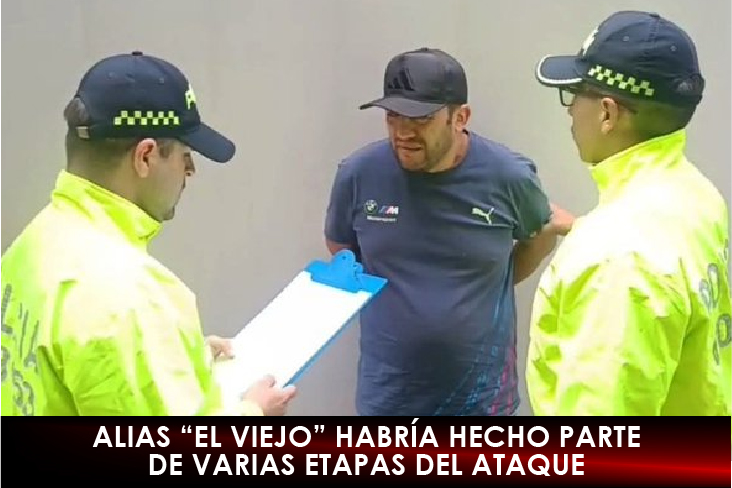 Capturado un cuarto involucrado en atentado contra Miguel Uribe