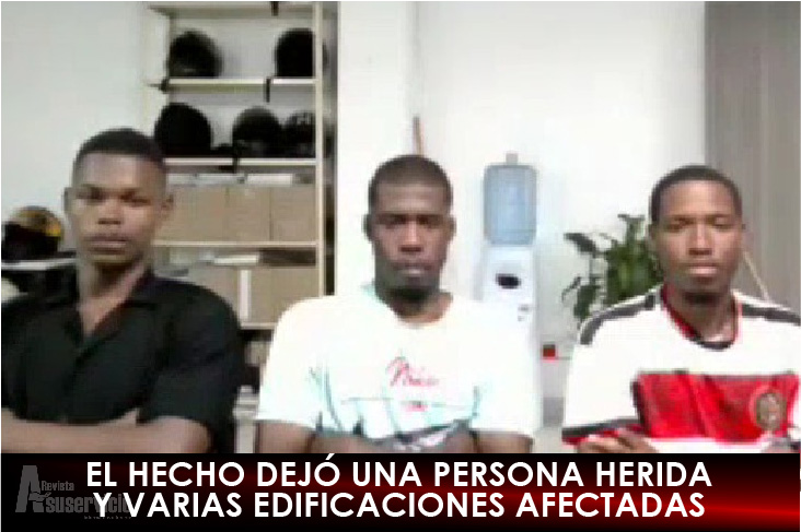 Señalados de activar motocicleta bomba frente a CAI, fueron enviados a la cárcel