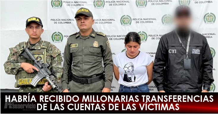 A prisión mujer señalada de participar en la desaparición de tres hombres