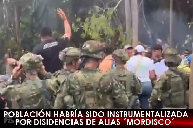 45 militares fueron secuestrados por unas 600 personas: Mindefensa 