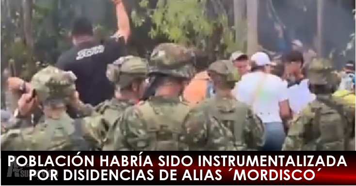 45 militares fueron secuestrados por unas 600 personas: Mindefensa 