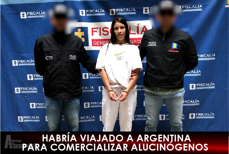 Mujer haría parte de organización dedicada al tráfico transnacional de estupefacientes