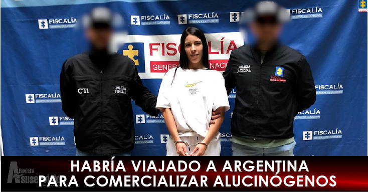 Mujer haría parte de organización dedicada al tráfico transnacional de estupefacientes