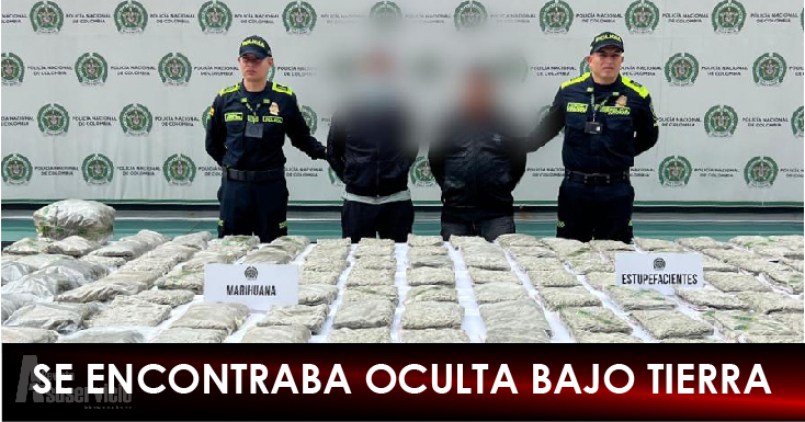 Marihuana “al piso” fue hallada en una bodega de reciclaje