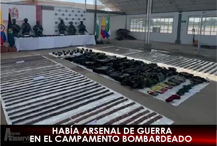 19 guerrilleros de ´Mordisco´ fueron abatidos y armamento fue incautado