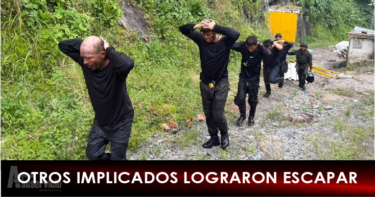 Fueron capturados en flagrancia mientras tenían secuestrados a 71 trabajadores