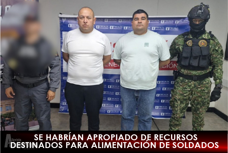 Siete integrantes del Ejército son señalados de corrupción