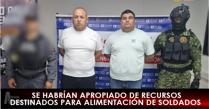 Siete integrantes del Ejército son señalados de corrupción