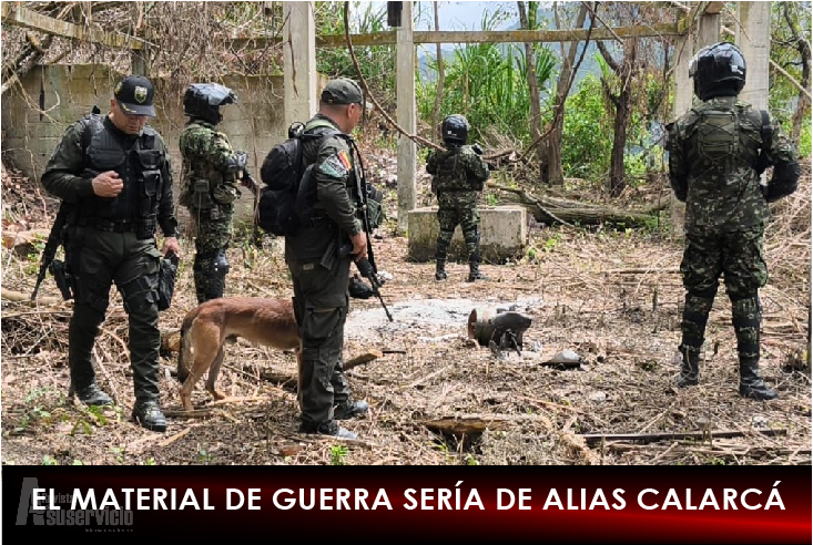 Ejército halló 30 kilos de explosivos que serían usados en un atentado