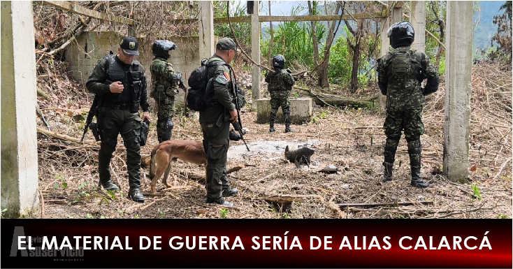 Ejército halló 30 kilos de explosivos que serían usados en un atentado