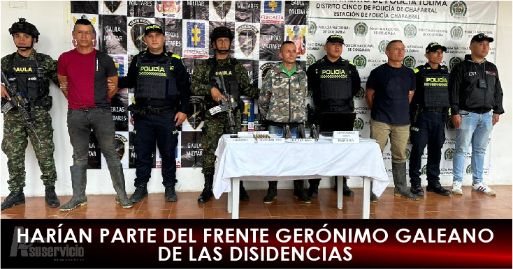 Señalados de participar en hostigamiento contra estación de Policía fueron capturados 