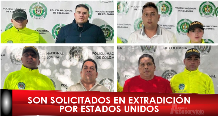 Capturados por tráfico transnacional de cocaína