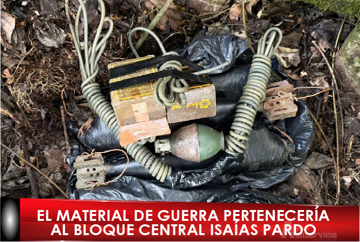 Artefactos para usar en drones y crear atentados fueron hallados por el Ejército 