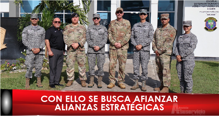 Delegación de Estados Unidos visitó instalaciones de la Fuerza Aeroespacial Colombiana