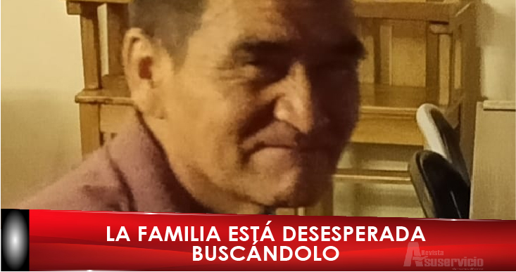 Arnulfo salió sin despedirse y no saben nada de él